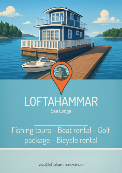 Loftahammar house boat